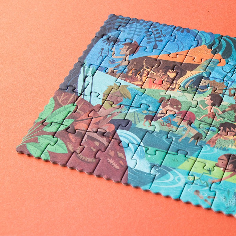 <p>Puzzle de la prehistoria y de bolsillo</p>